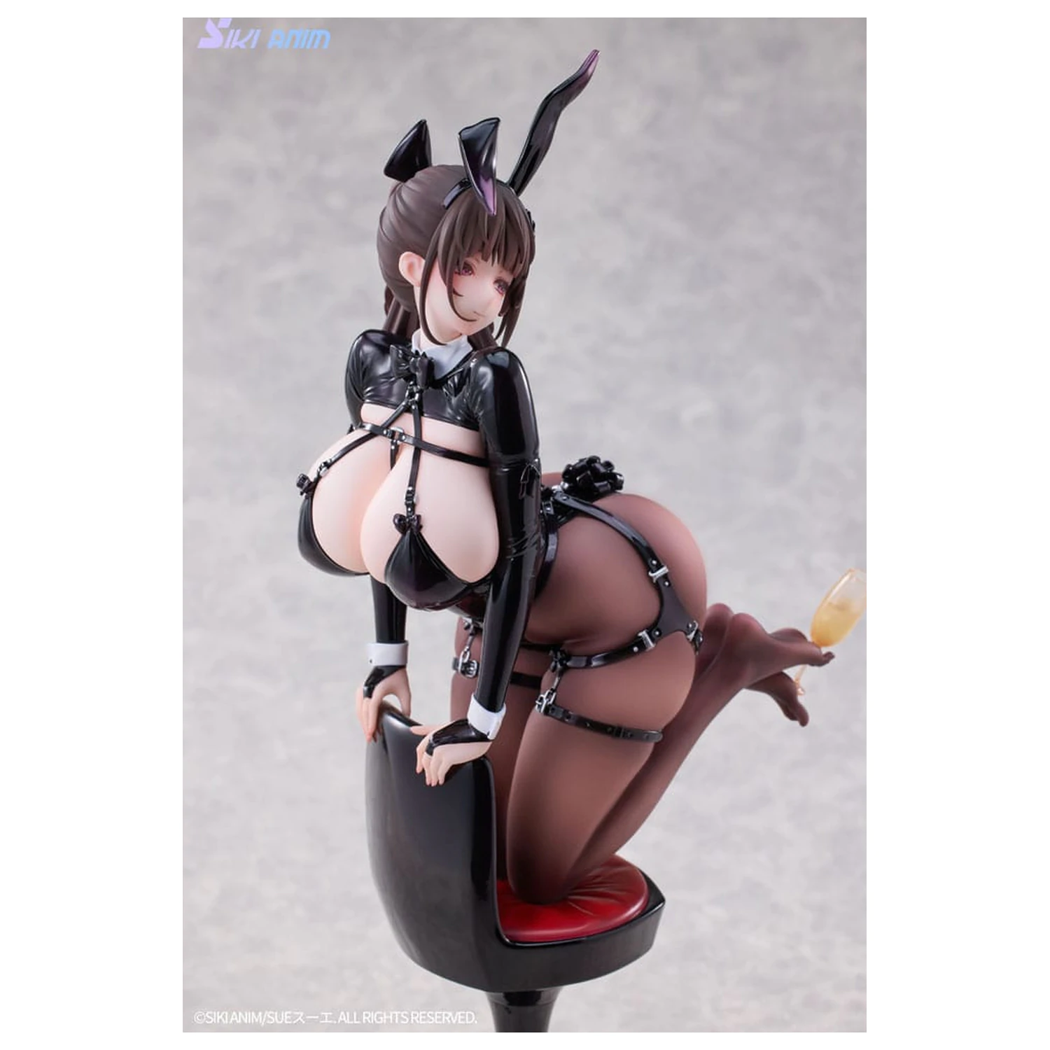 Original Character PVC Socha 1/6 Champagne and Bunny Girl Rose Black Stocking Ver. 31 cm produktová fotografia