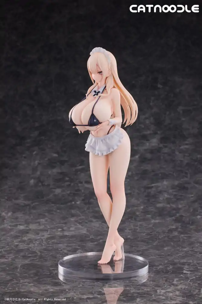 Original Character PVC Socha 1/6 Dosukebe Bikini wo Kitekureru Juujun na Maid-san Illustration by Himuka Yuzuki 27 cm produktová fotografia
