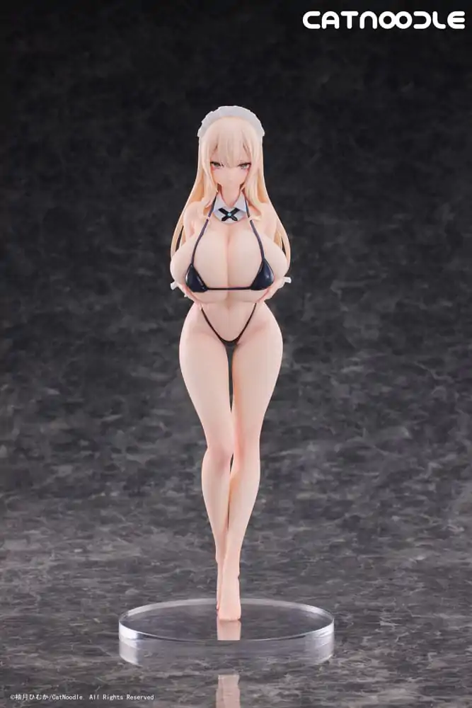 Original Character PVC Socha 1/6 Dosukebe Bikini wo Kitekureru Juujun na Maid-san Illustration by Himuka Yuzuki 27 cm produktová fotografia