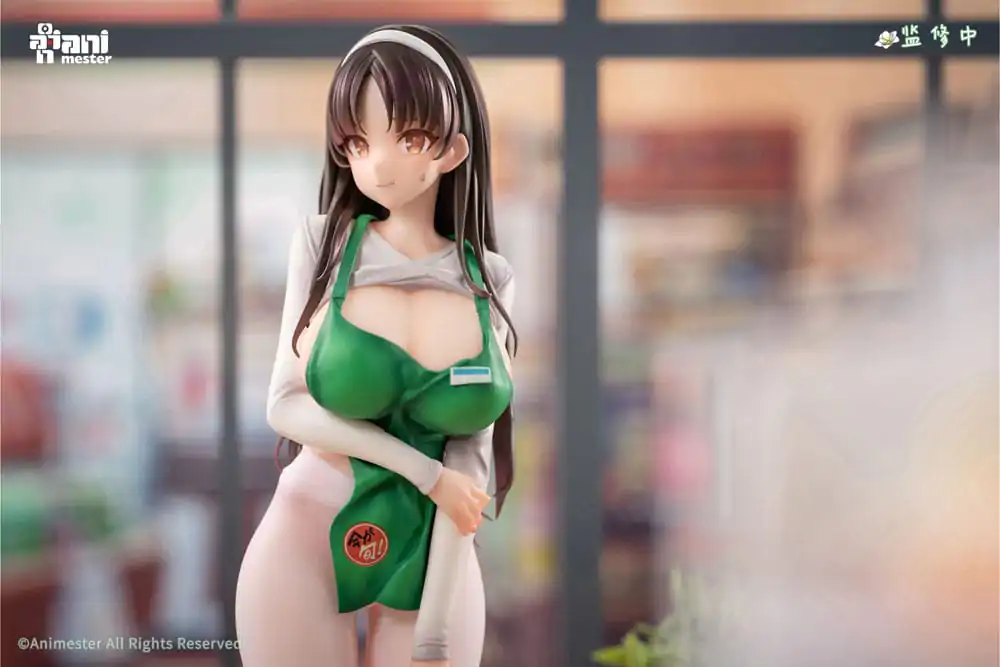 Original Character Socha 1/6 First Business! Mari Hanamiya the Gentle Shop Assistant illustration by POPQN 28 cm produktová fotografia