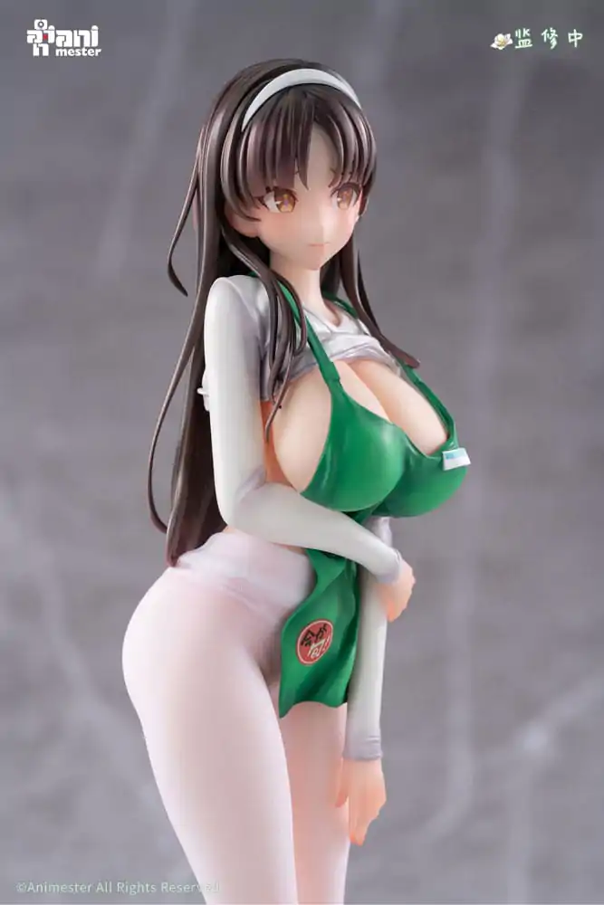 Original Character Socha 1/6 First Business! Mari Hanamiya the Gentle Shop Assistant illustration by POPQN 28 cm produktová fotografia