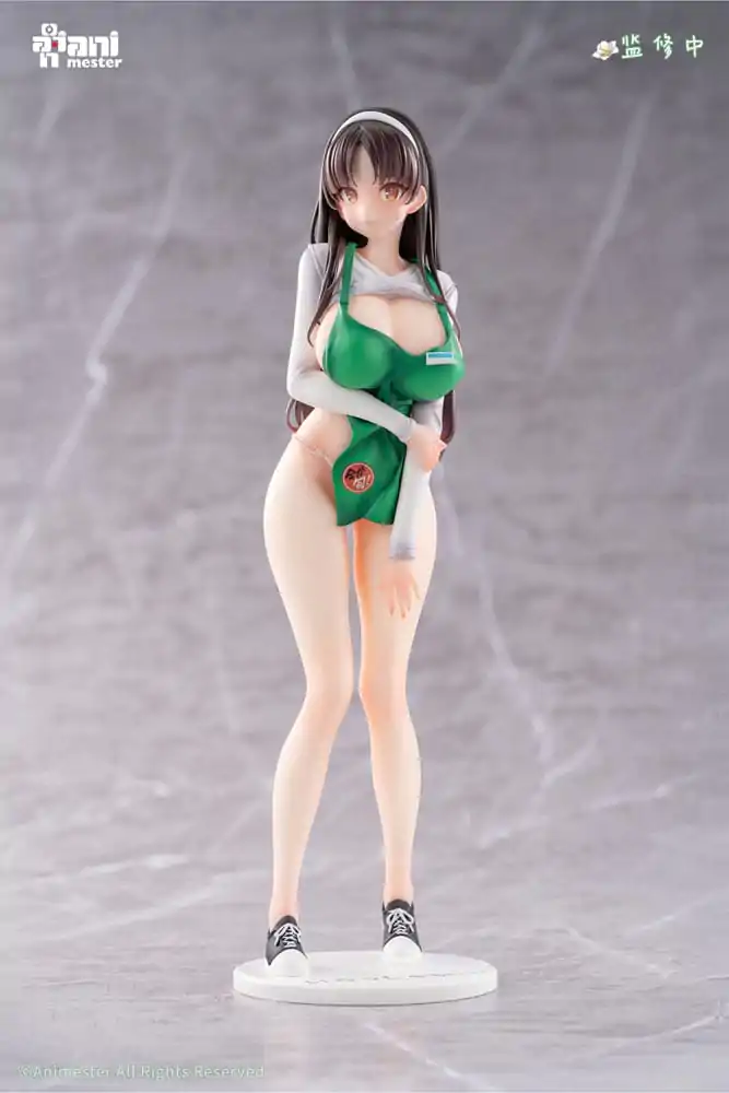 Original Character Socha 1/6 First Business! Mari Hanamiya the Gentle Shop Assistant illustration by POPQN 28 cm produktová fotografia
