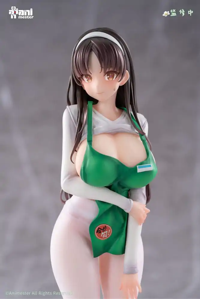 Original Character Socha 1/6 First Business! Mari Hanamiya the Gentle Shop Assistant illustration by POPQN 28 cm produktová fotografia