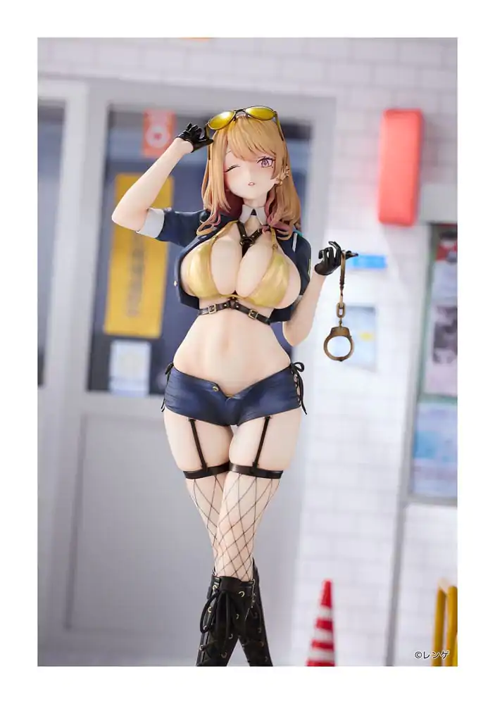Original Character PVC Socha 1/6 Gal Policewoman Takanashi Arisa Deluxe Edition 27 cm produktová fotografia