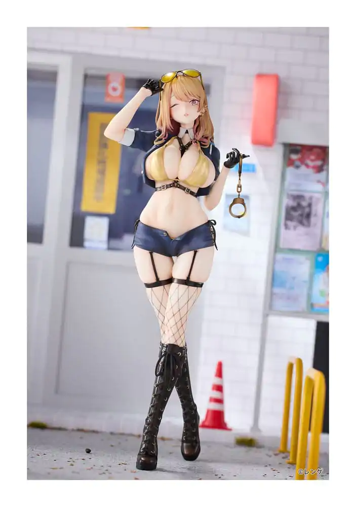 Original Character PVC Socha 1/6 Gal Policewoman Takanashi Arisa Deluxe Edition 27 cm produktová fotografia
