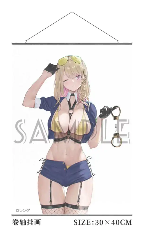 Original Character PVC Socha 1/6 Gal Policewoman Takanashi Arisa Deluxe Edition 27 cm produktová fotografia
