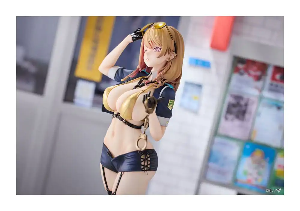 Original Character PVC Socha 1/6 Gal Policewoman Takanashi Arisa Deluxe Edition 27 cm produktová fotografia