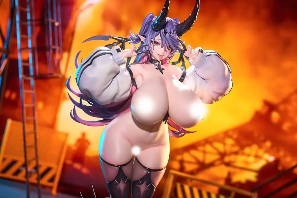 Original Character PVC Socha 1/6 King of Hell Paimon Illustrated by Mataro 30 cm produktová fotografia