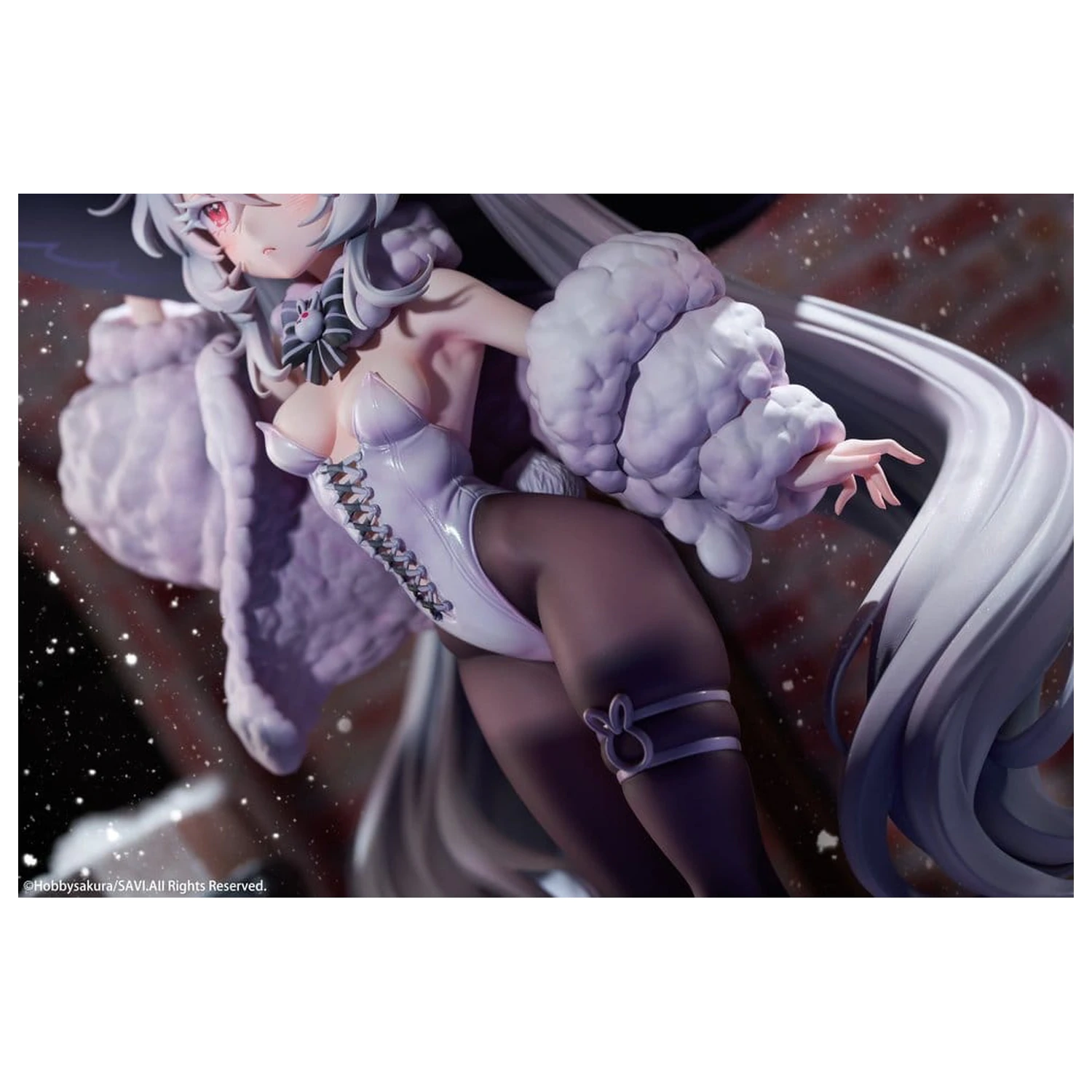 Originálna PVC figúrka postavy 1/6 Moon Witch Police Marshmallow ilustrácia od SAVI 34 cm produktová fotografia