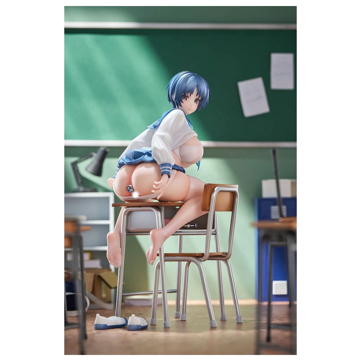 Original Character Figure 1/6 "Mousou Tights.44": Ruri-chan Tapestry Set Illustration by Hyouuma 27 centimetrov produktová fotografia