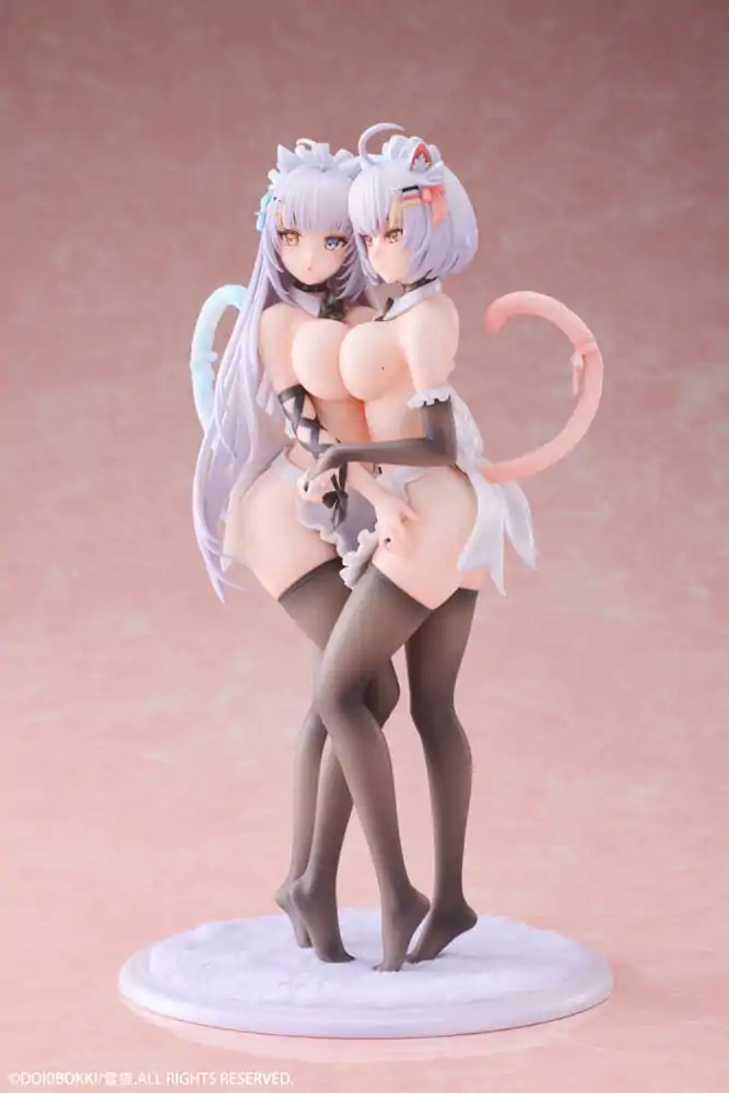 Original Character PVC soška 1/6 Qing Xue & Chi Xue ilustrované Yukineko 26 cm termékfotó