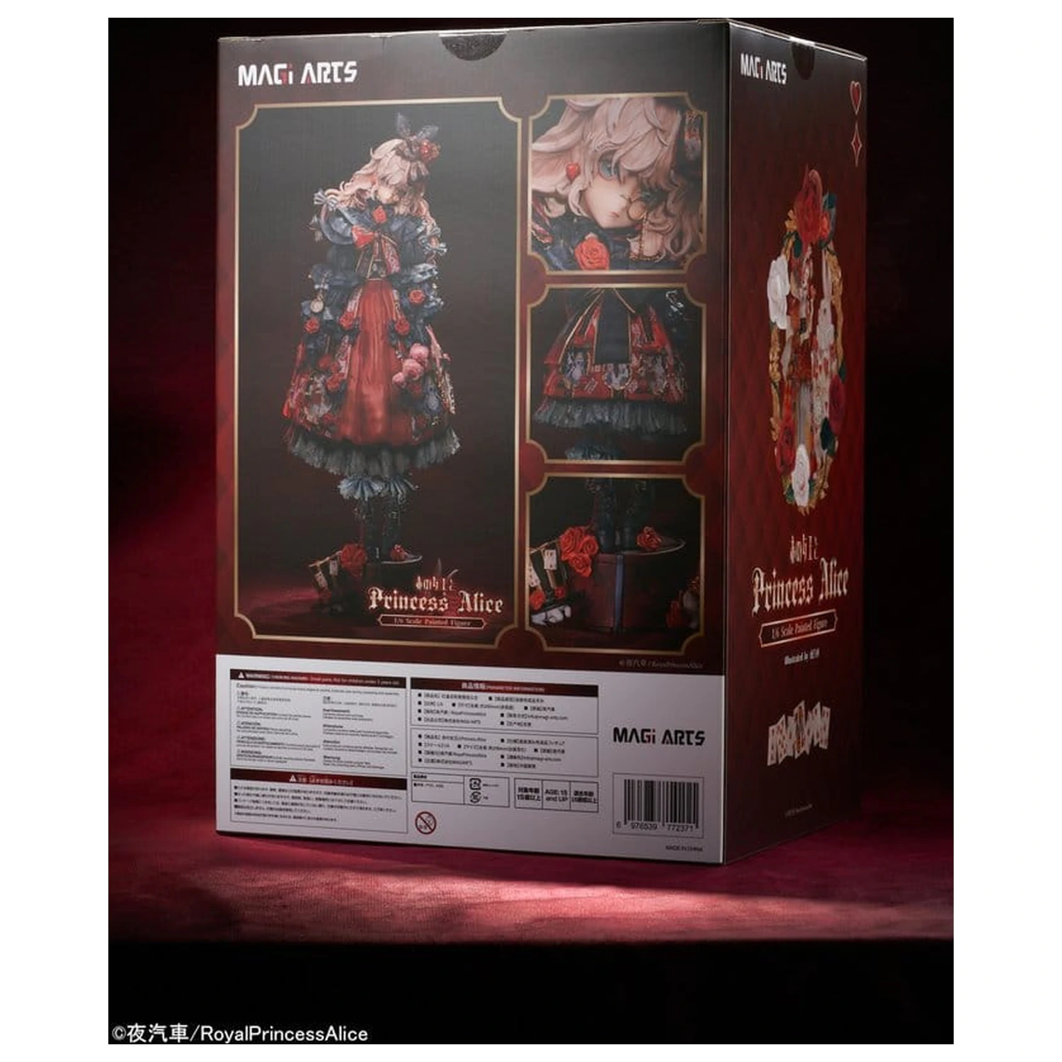 Original Character PVC socha 1/6 Red Queen a Princess Alice 29 cm produktová fotografia