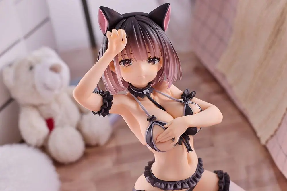 Originálna PVC figúrka 1/6 Roar, pózujúca pred zrkadlom - Ayaka-chan TPK-017 17 cm termékfotó