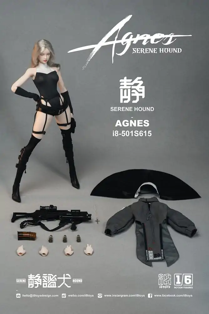 Originálna akčná figúrka postavy 1/6 Serene Hound "Agnes" 30 cm produktová fotografia