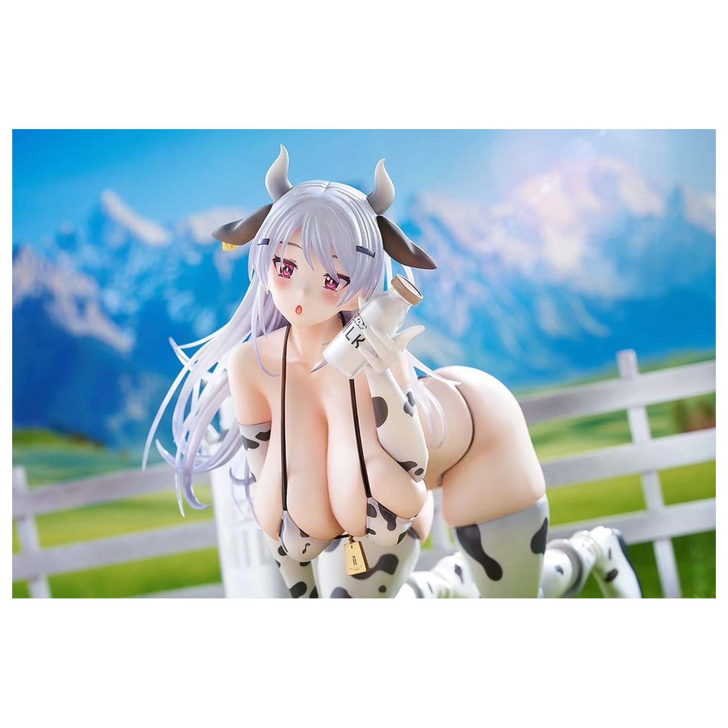Original Character Figure 1/6 Shion Blankness: Cow Bikini Ver. Ilustrácia od Nadare Takamine 15 cm produktová fotografia