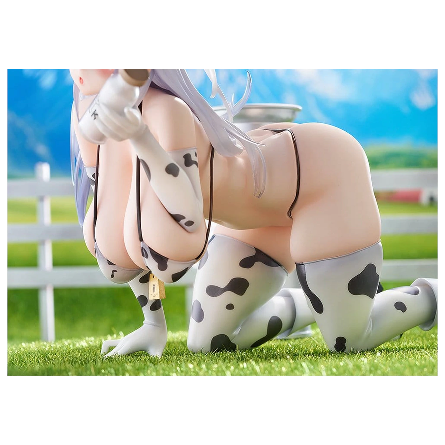 Original Character Figure 1/6 Shion Blankness: Cow Bikini Ver. Ilustrácia od Nadare Takamine 15 cm produktová fotografia