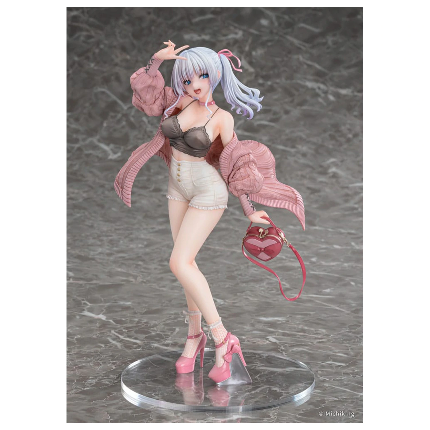 Original Character PVC Socha 1/6 Shion Passion Pink Illustration by Michiking 27 cm produktová fotografia