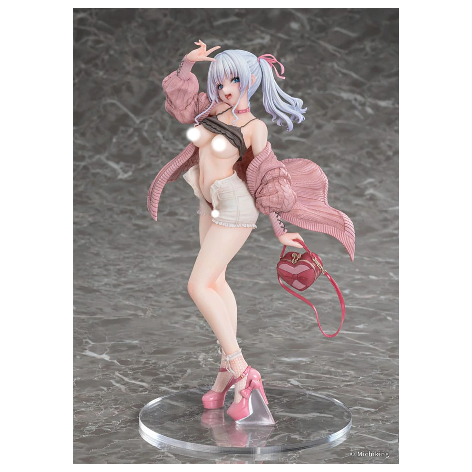 Original Character PVC Socha 1/6 Shion Passion Pink Illustration by Michiking 27 cm produktová fotografia