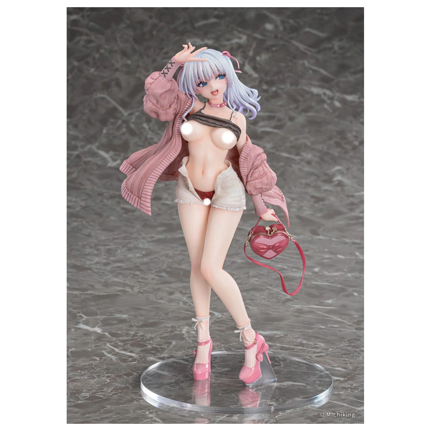 Original Character PVC Socha 1/6 Shion Passion Pink Illustration by Michiking 27 cm produktová fotografia