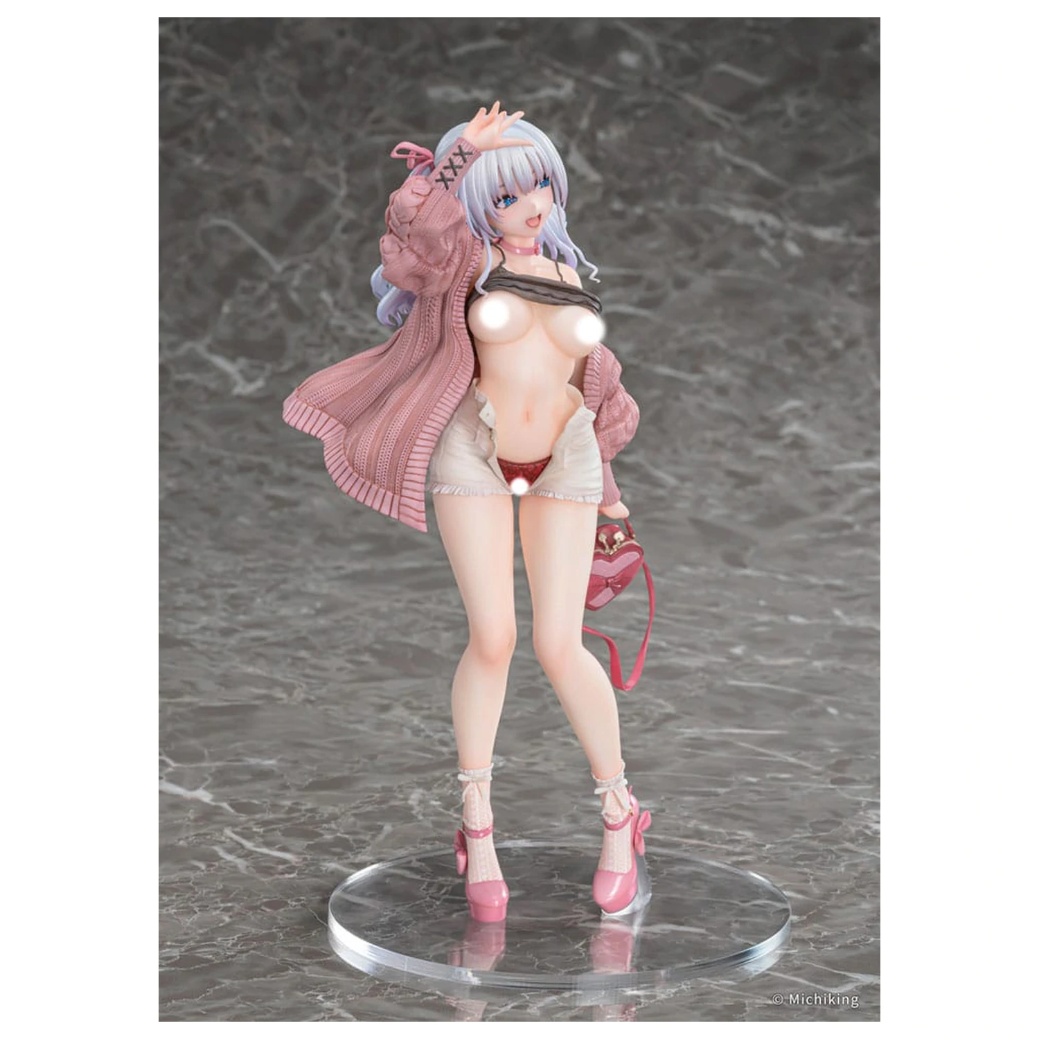 Original Character PVC Socha 1/6 Shion Passion Pink Illustration by Michiking 27 cm produktová fotografia