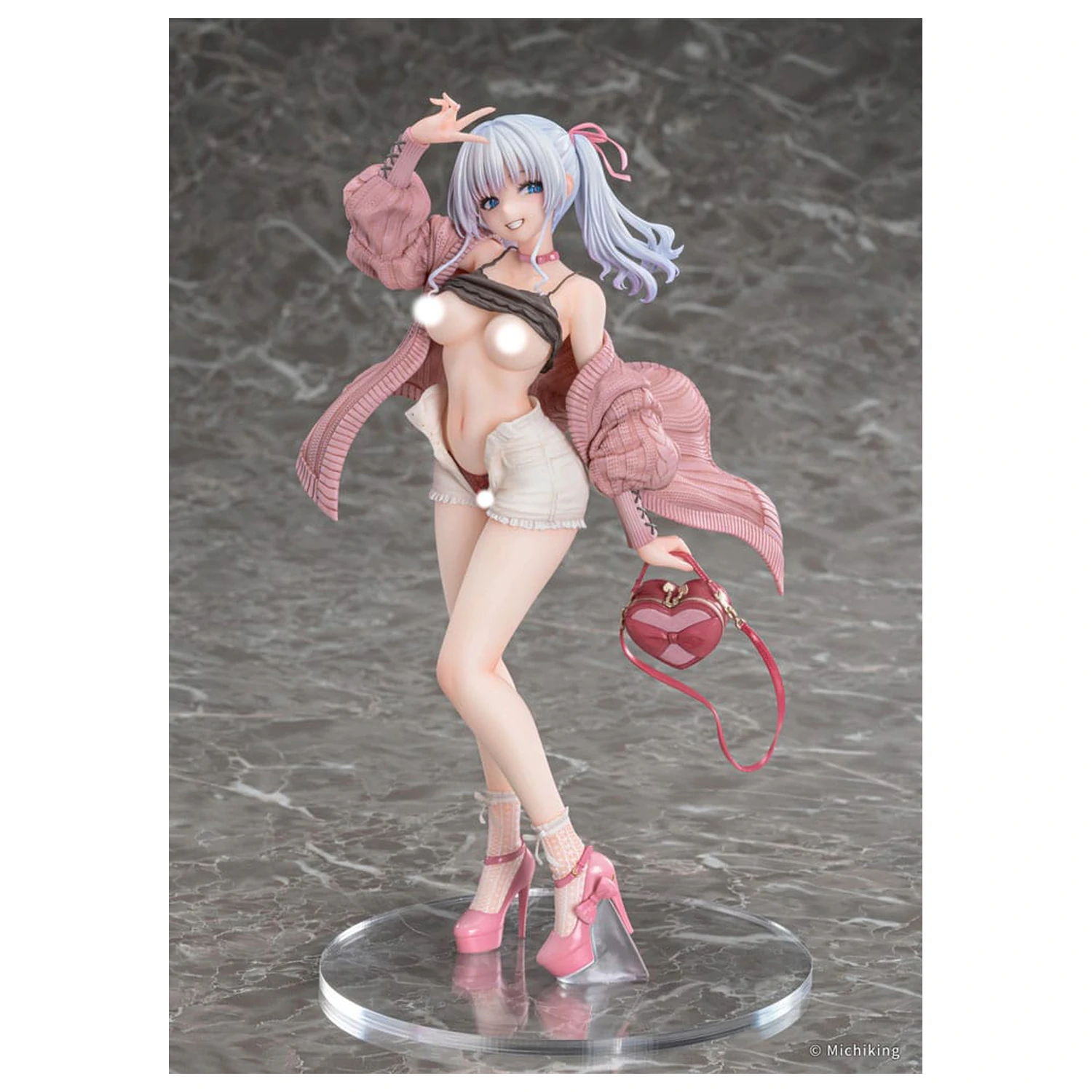 Original Character PVC Socha 1/6 Shion Passion Pink Illustration by Michiking 27 cm produktová fotografia