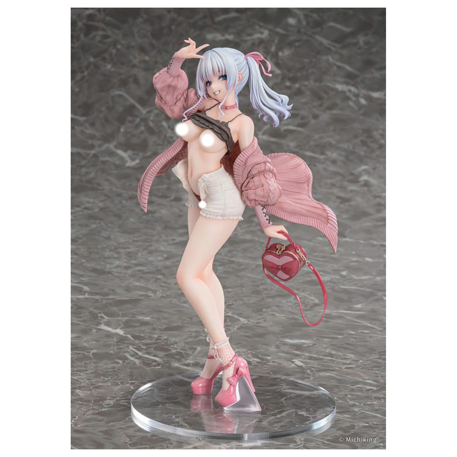 Original Character PVC Socha 1/6 Shion Passion Pink Illustration by Michiking 27 cm produktová fotografia