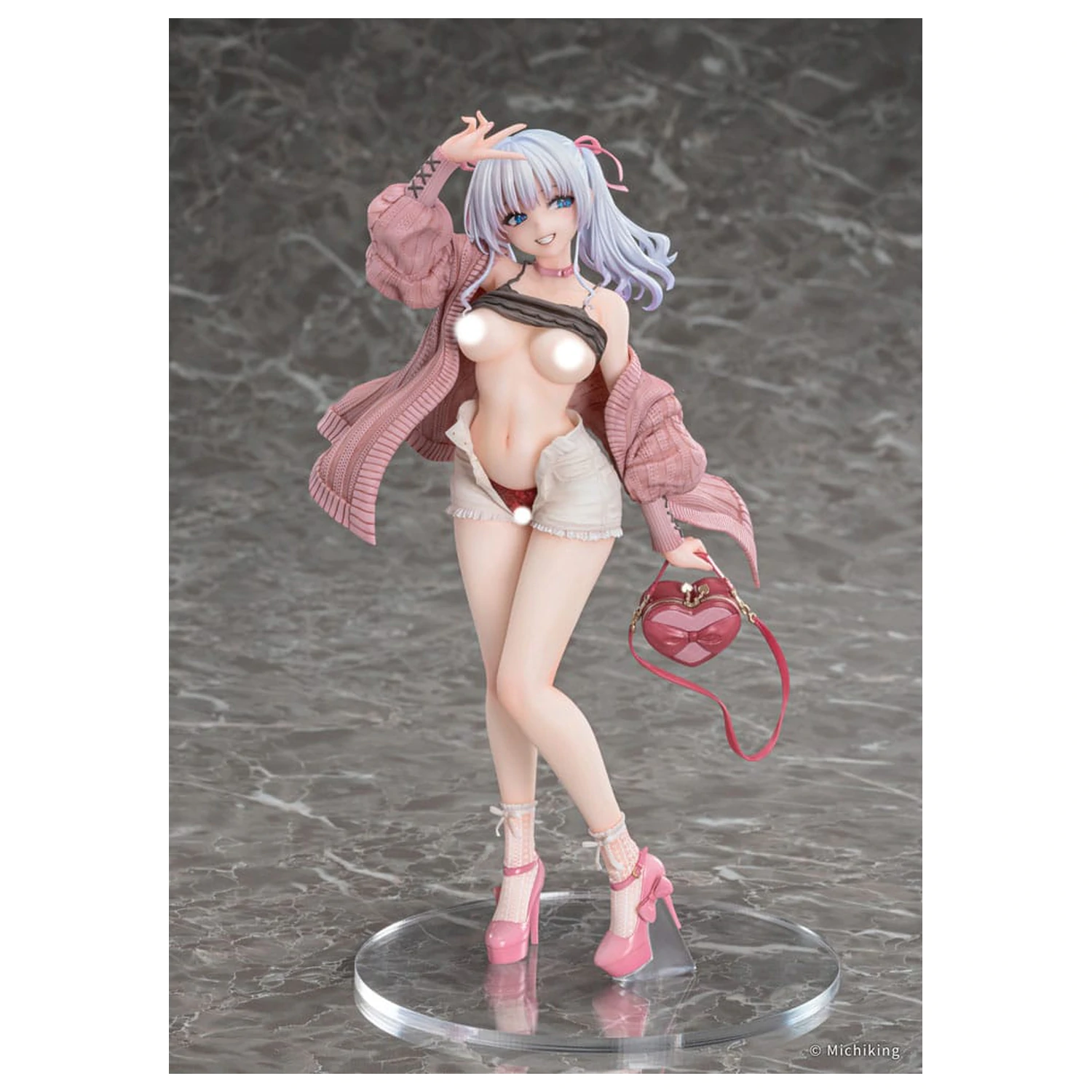 Original Character PVC Socha 1/6 Shion Passion Pink Illustration by Michiking 27 cm produktová fotografia