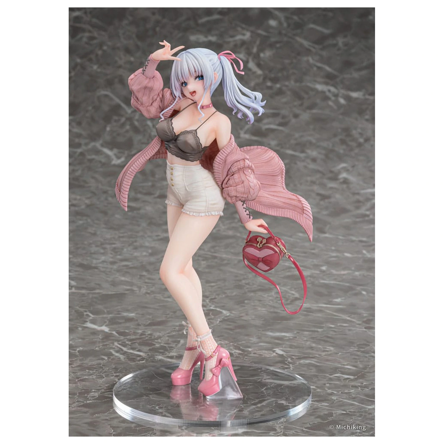 Original Character PVC Socha 1/6 Shion Passion Pink Illustration by Michiking 27 cm produktová fotografia