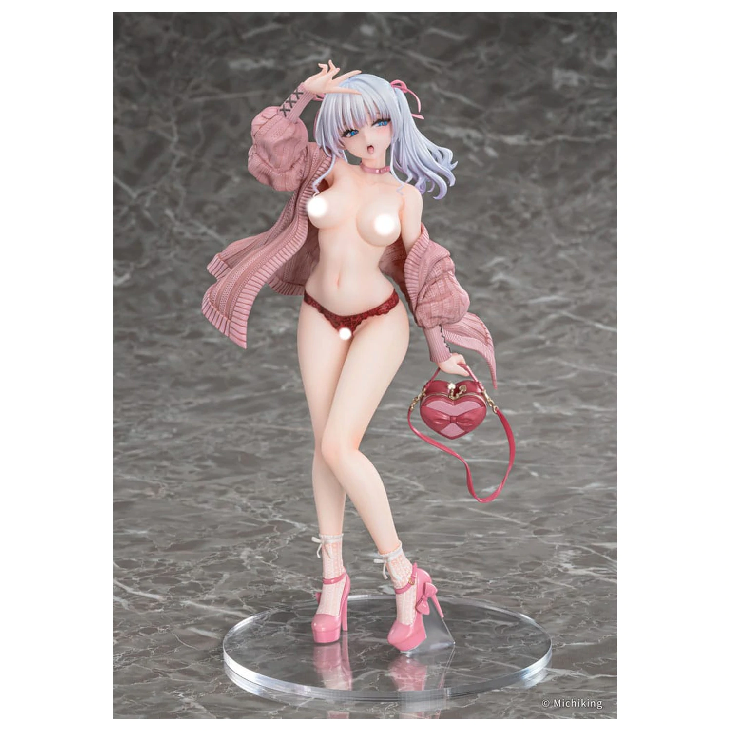 Original Character PVC Socha 1/6 Shion Passion Pink Illustration by Michiking 27 cm produktová fotografia