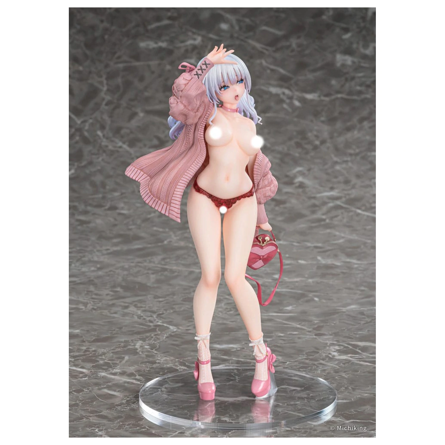 Original Character PVC Socha 1/6 Shion Passion Pink Illustration by Michiking 27 cm produktová fotografia