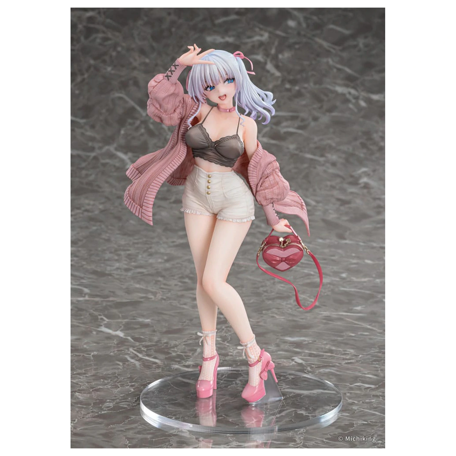Original Character PVC Socha 1/6 Shion Passion Pink Illustration by Michiking 27 cm produktová fotografia