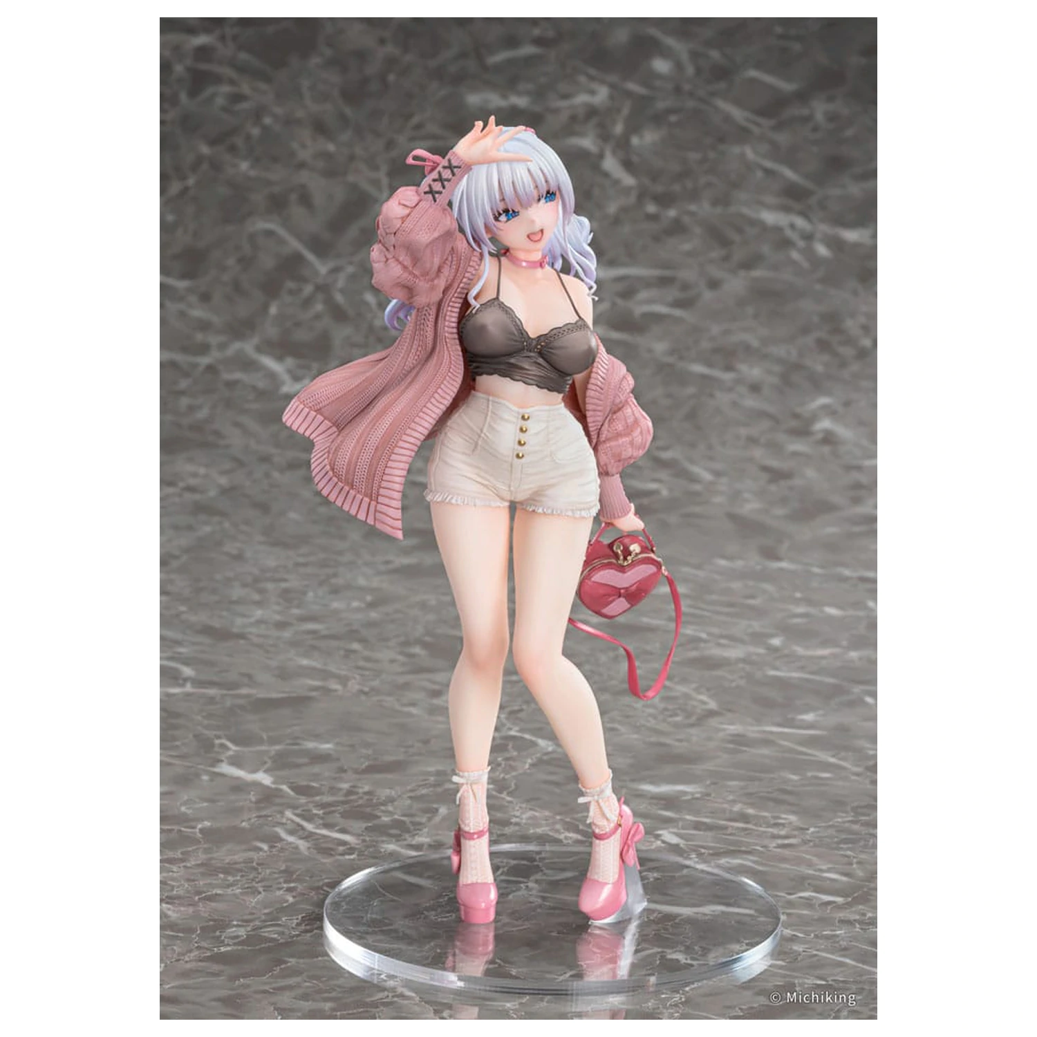 Original Character PVC Socha 1/6 Shion Passion Pink Illustration by Michiking 27 cm produktová fotografia