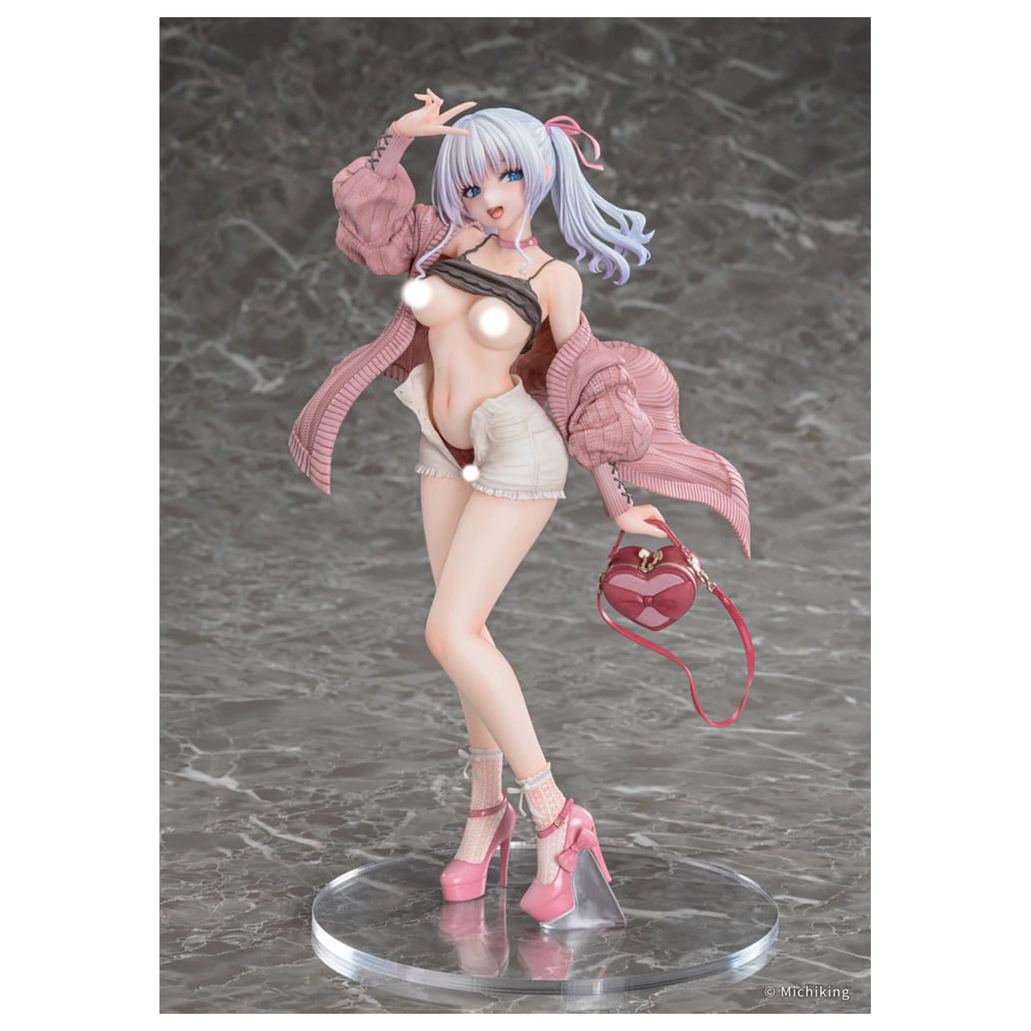 Original Character PVC Socha 1/6 Shion Passion Pink Illustration by Michiking 27 cm produktová fotografia