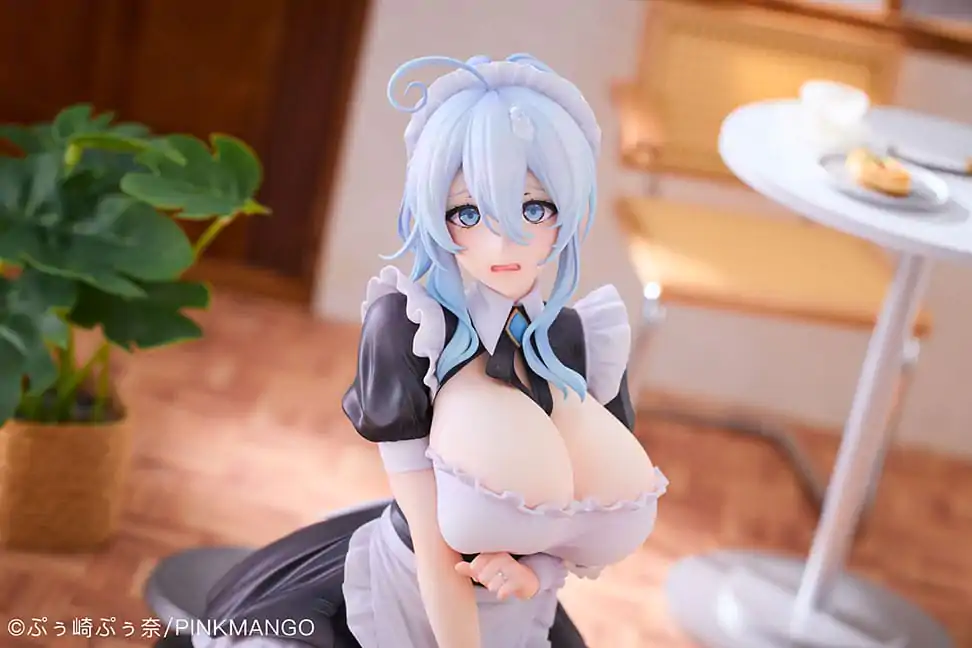 Originálna postava PVC socha 1/6 Snow Woman Yukino Mifuyu Yukino Maid Ver. Bonusová limitovaná edícia 19 cm produktová fotografia