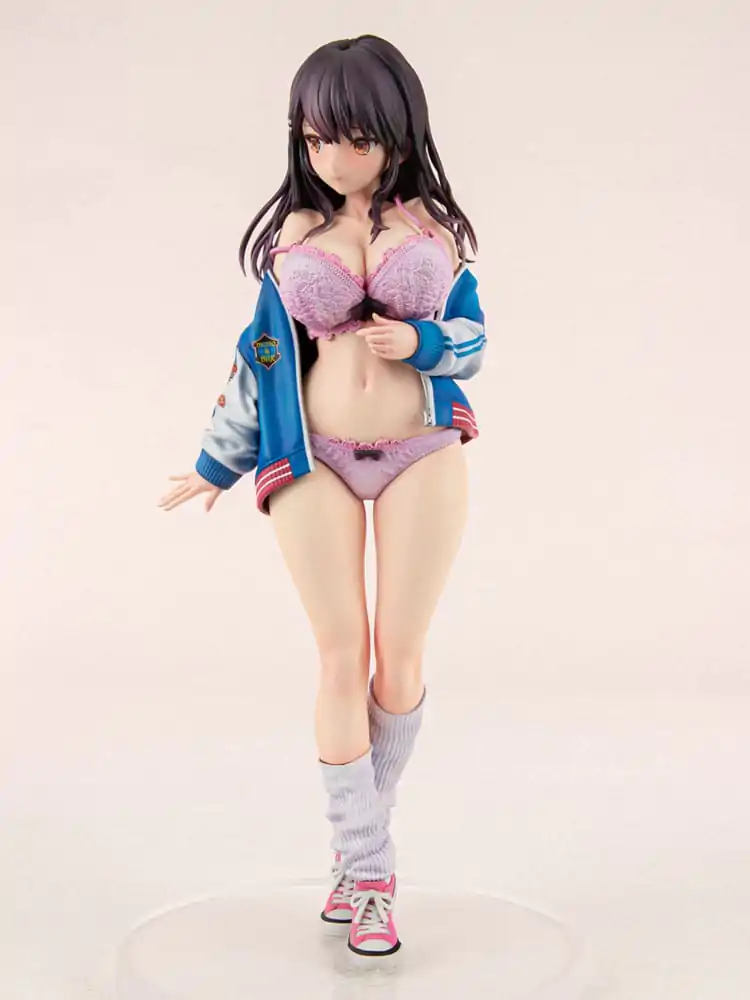 Original Character PVC soška 1/6 Sukajan Jacket Kanojo wa Cool de Itai! Kyouka Kagura 27 cm produktová fotografia
