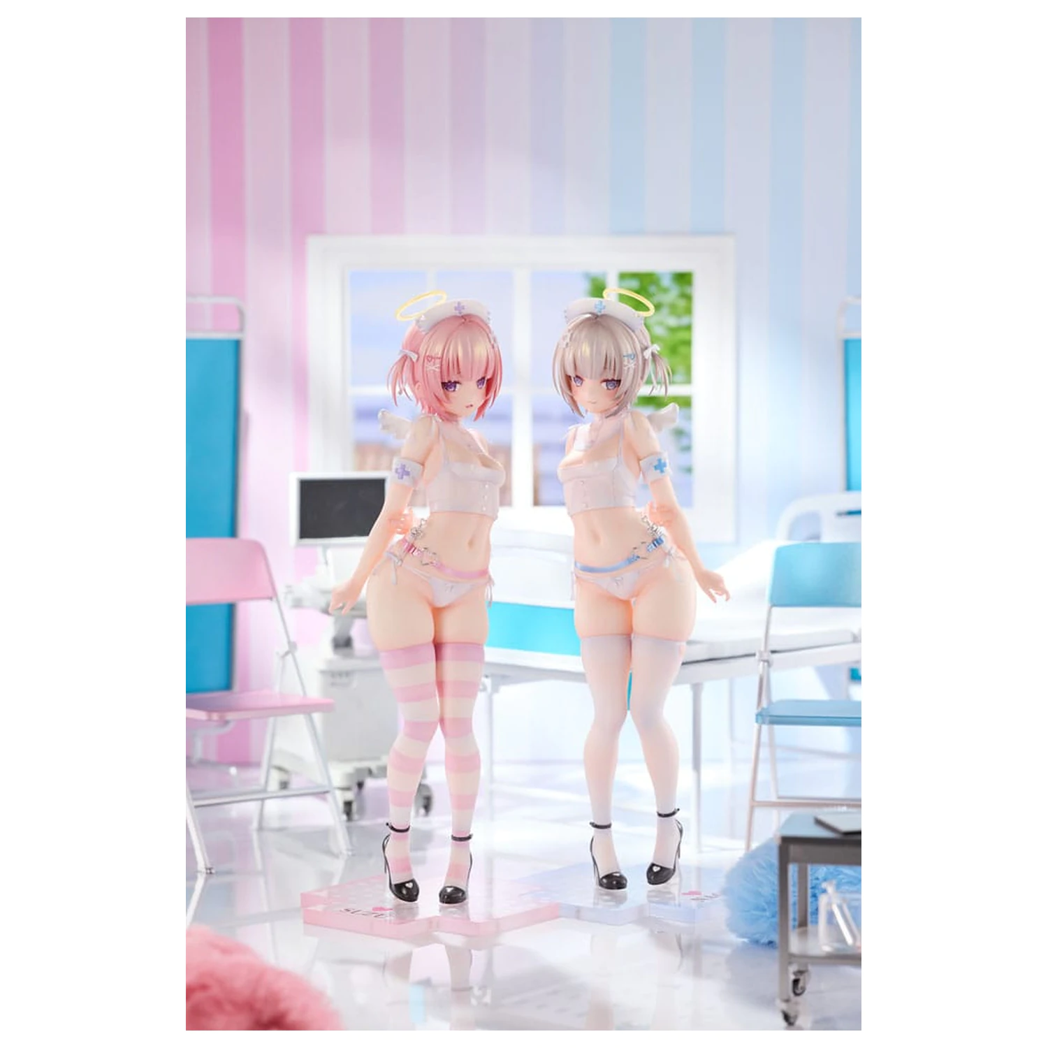 Socha Original Character 1/6 Suzu & Nagi Illustrated by Kuma 4-gou Set Edition 27 cm produktová fotografia