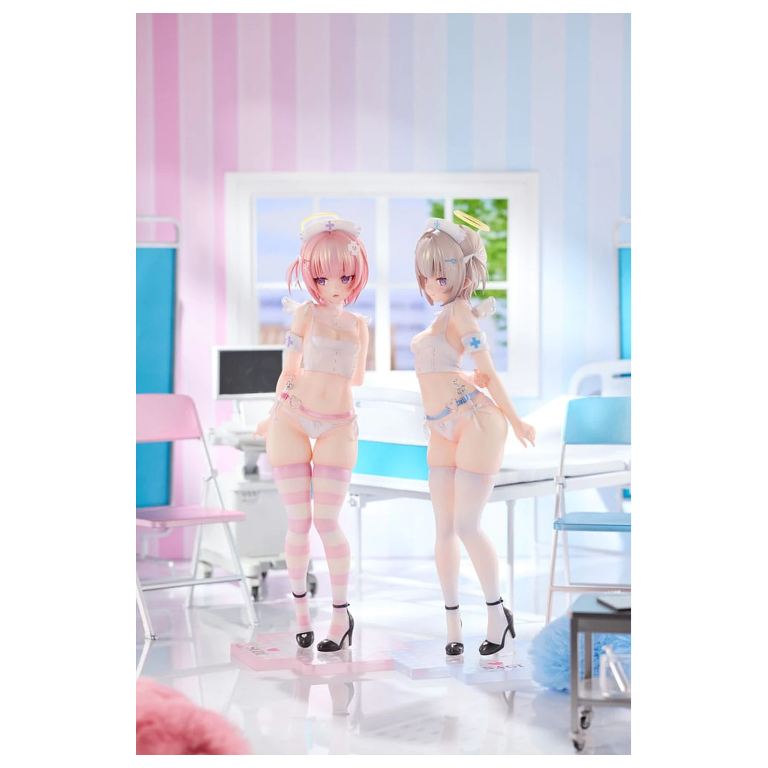 Socha Original Character 1/6 Suzu & Nagi Illustrated by Kuma 4-gou Set Edition 27 cm produktová fotografia