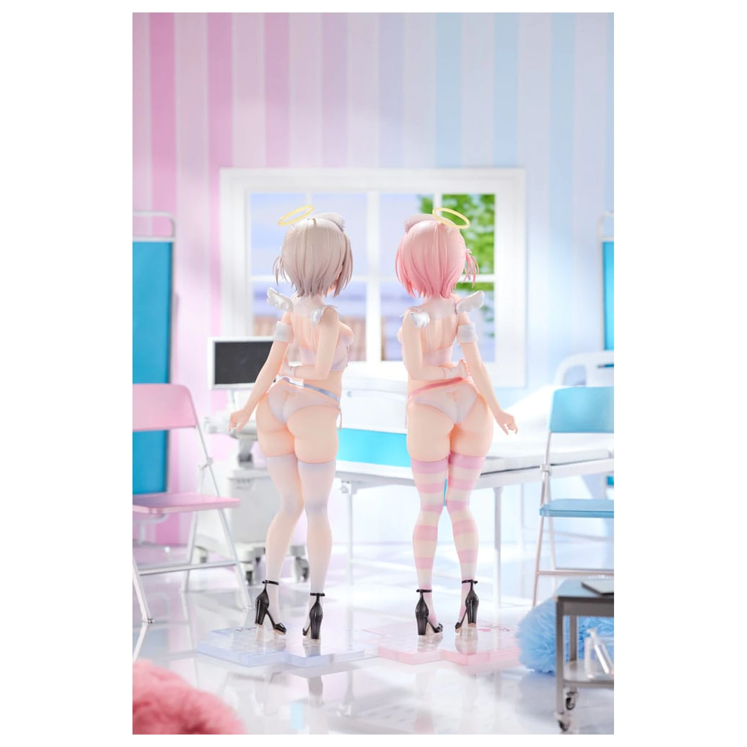 Socha Original Character 1/6 Suzu & Nagi Illustrated by Kuma 4-gou Set Edition 27 cm produktová fotografia