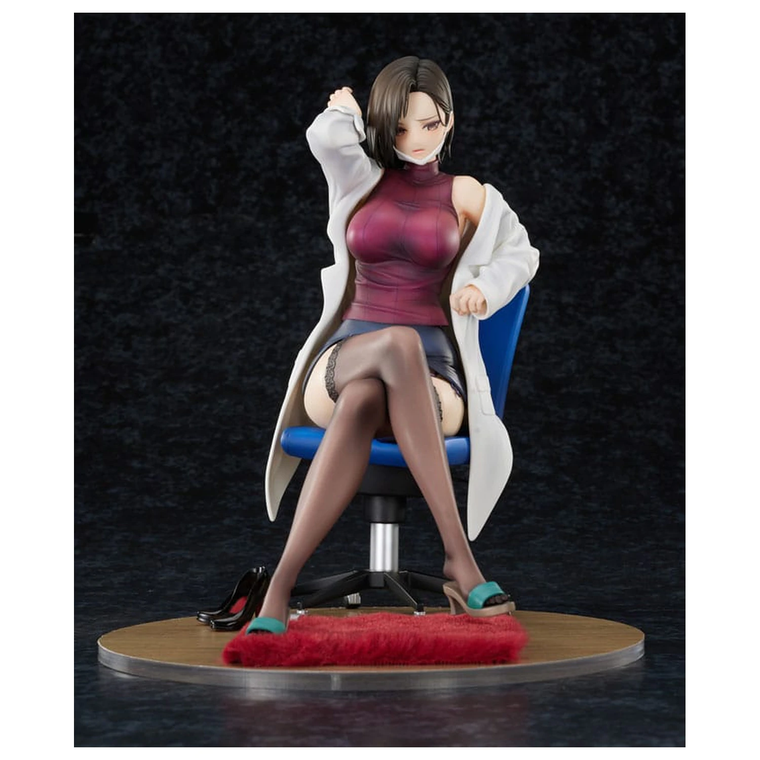 Socha Original Character 1/6 The Sulky School Nurse Illustrated by Keso Shirou 22 cm produktová fotografia