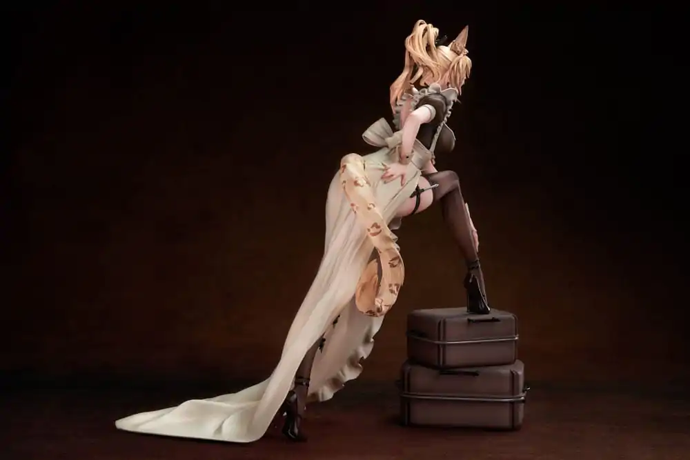 Original Character PVC Socha 1/7 Battle Maid Different Species Leopard Cat Maria Deluxe Edition 24 cm produktová fotografia