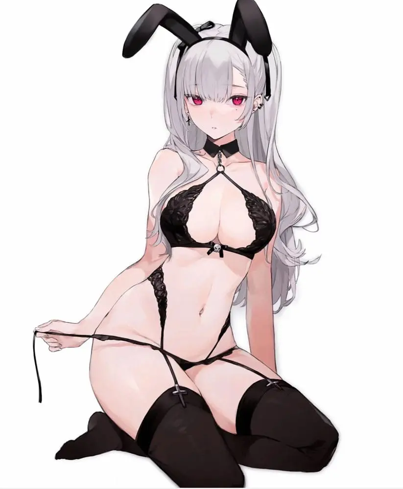 Figúrka Original Character 1/7 Black Bunny Girl Tana 23 cm produktová fotografia