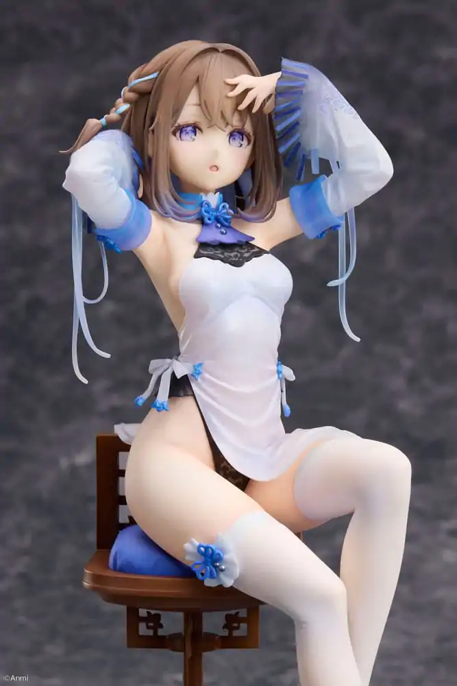Original Character PVC socha 1/7 Blue jiangshi Podľa ilustrácie od Anmi 21 cm produktová fotografia