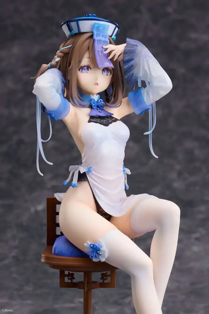 Original Character PVC socha 1/7 Blue jiangshi Podľa ilustrácie od Anmi 21 cm produktová fotografia
