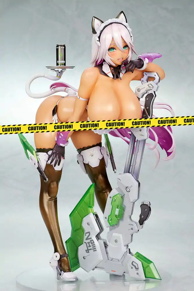 Originálna charakterová PVC socha 1/7 Meido-Busou: Ax Experimental Equipment 24 cm termékfotó