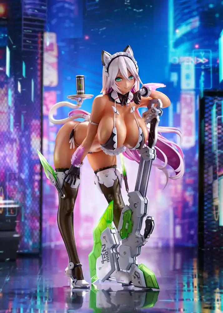 Originálna charakterová PVC socha 1/7 Meido-Busou: Ax Experimental Equipment 24 cm termékfotó