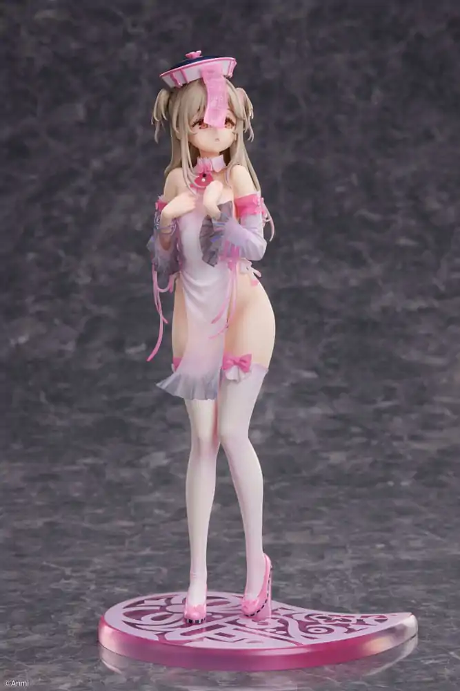 Original Character PVC Socha 1/7 ružový jiangshi Ilustrácia od Anmi 24 cm produktová fotografia