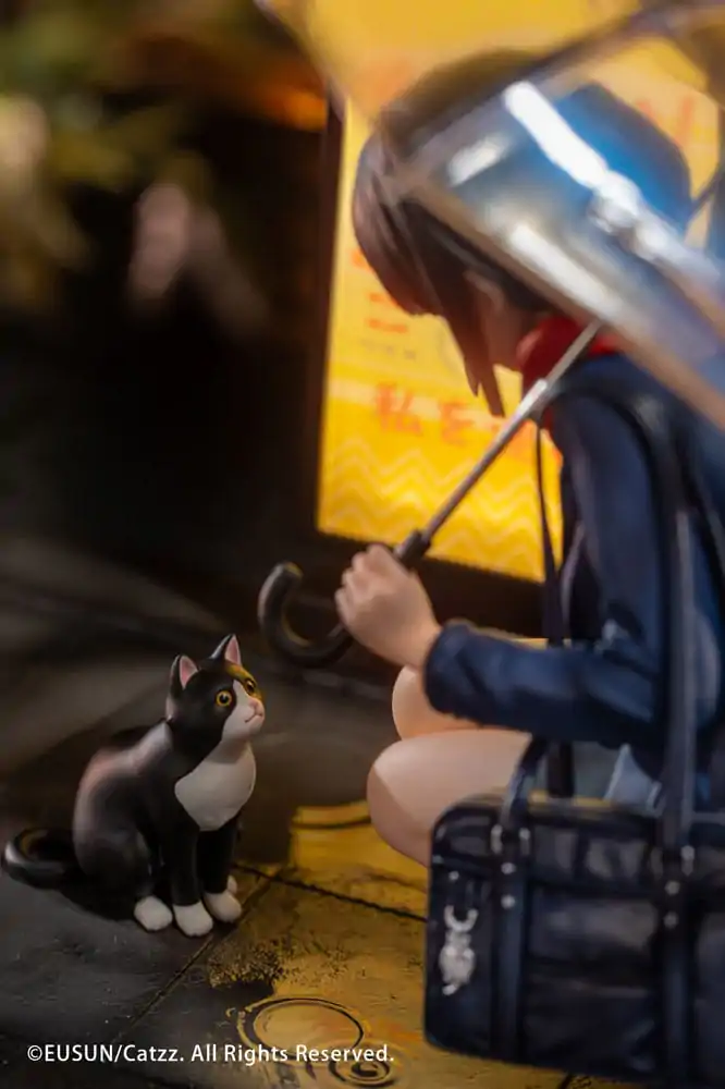 Original Character Socha mierka 1/7 Rainy Day - Meeting Illustrated by Catzz 16 cm produktová fotografia