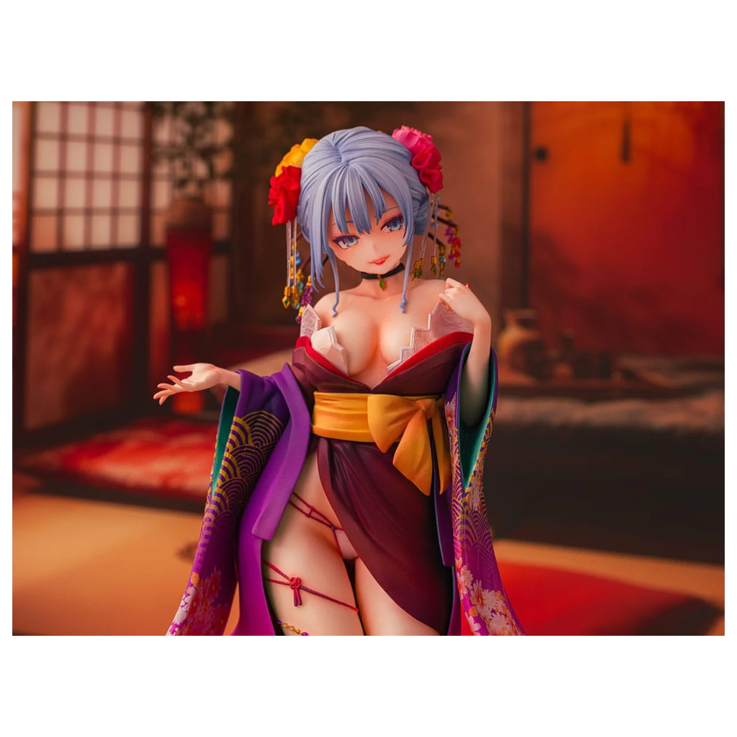 Soška Original Character 1/7 Shujuu Ecstasy Shion Oiran Ver. (Wholesome Ver.) 15 cm produktová fotografia