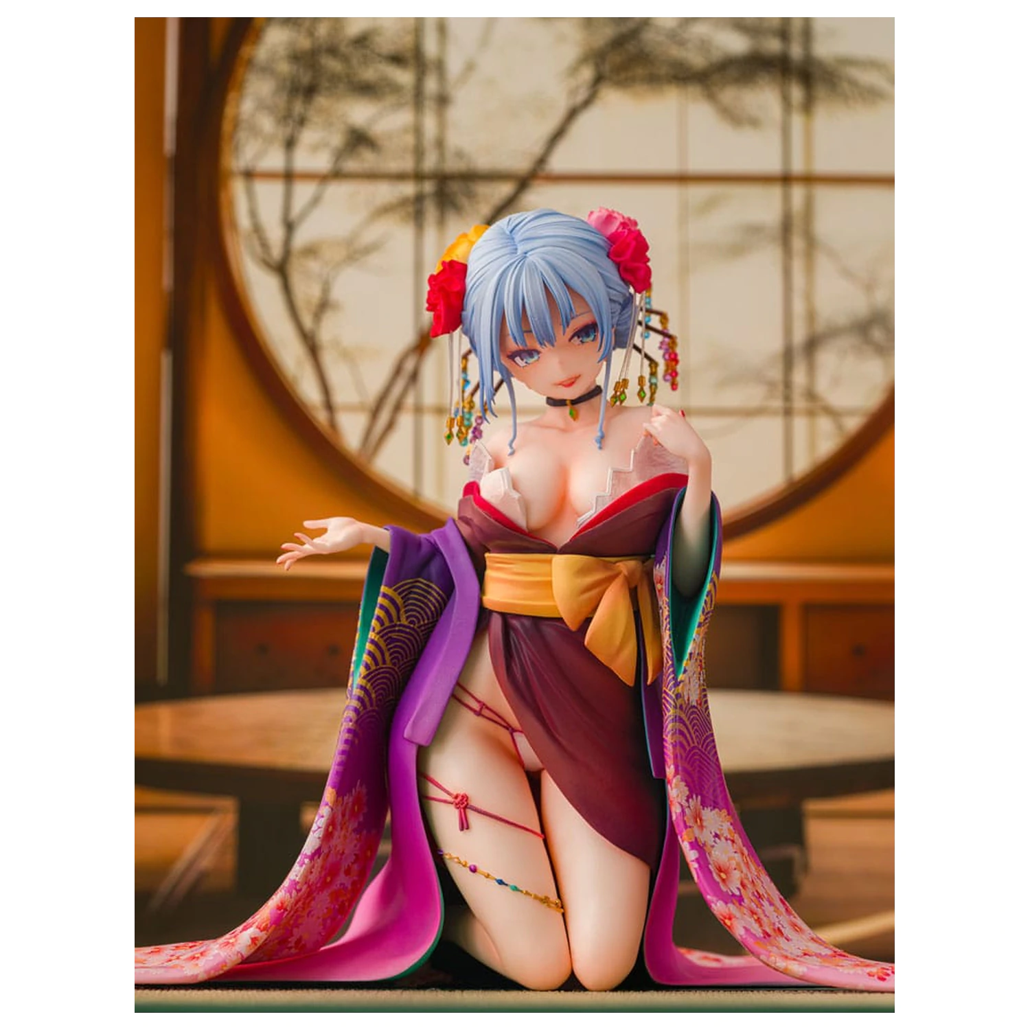 Soška Original Character 1/7 Shujuu Ecstasy Shion Oiran Ver. (Wholesome Ver.) 15 cm produktová fotografia