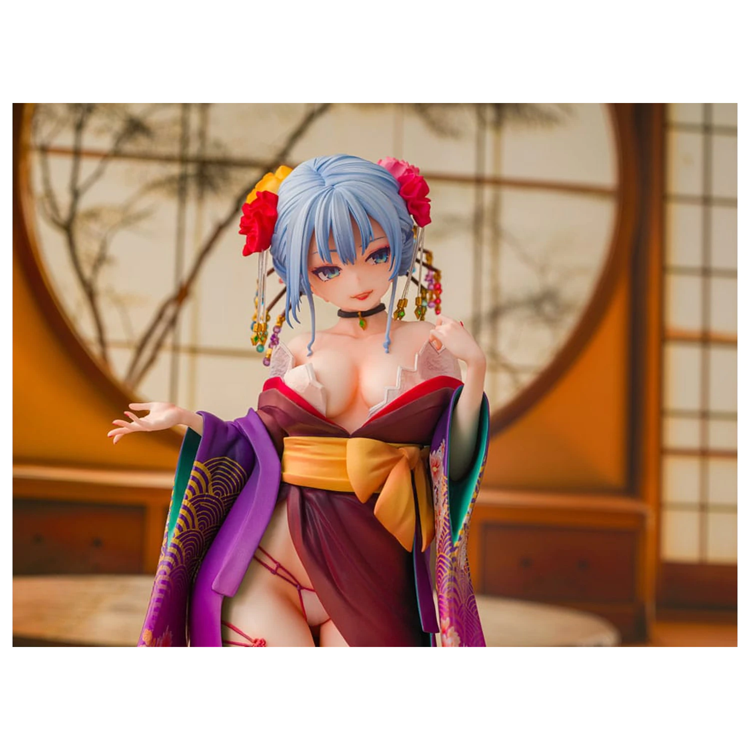 Soška Original Character 1/7 Shujuu Ecstasy Shion Oiran Ver. (Wholesome Ver.) 15 cm produktová fotografia